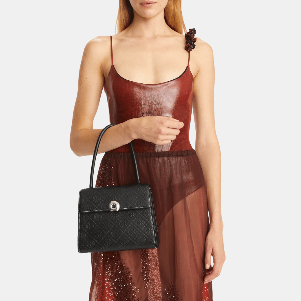 Buy Tory Burch Small Deville T Monogram Tote Bag in Pakistan