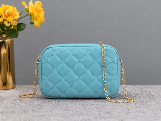 Buy Urban Chic Crossbody Bag - Sky Blue in Pakistan