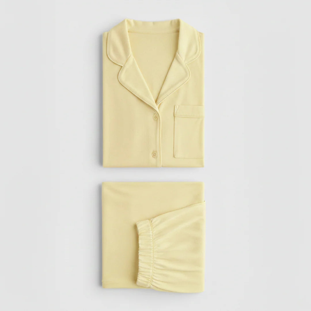 Buy Cloud Pajama Set - Butter in Pakistan