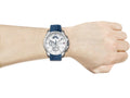 Buy Tommy Hilfiger Mens Quartz Blue Silicone Strap White Dial 46mm Watch - 1791349 in Pakistan