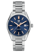 Buy Tag Heuer Carrera Blue Dial Silver Steel Strap Watch for Women - WAR1112.BA0601 in Pakistan