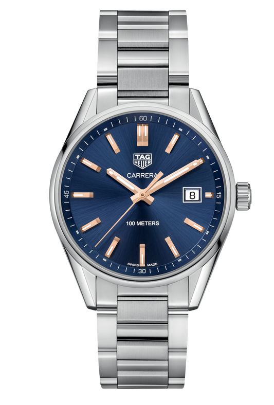Buy Tag Heuer Carrera Blue Dial Silver Steel Strap Watch for Women - WAR1112.BA0601 in Pakistan
