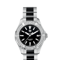 Buy Tag Heuer Aquaracer Lady 300M Black Dial with Diamonds Two Tone Steel Strap Watch for Women - WAY131E.BA0913 in Pakistan