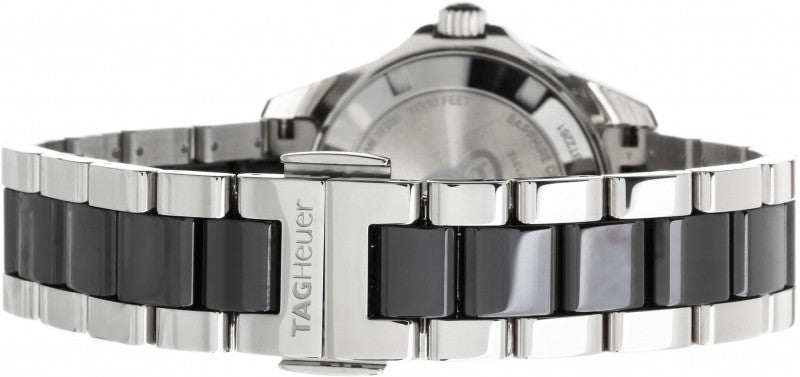 Buy Tag Heuer Aquaracer Lady 300M Black Dial with Diamonds Two Tone Steel Strap Watch for Women - WAY131E.BA0913 in Pakistan