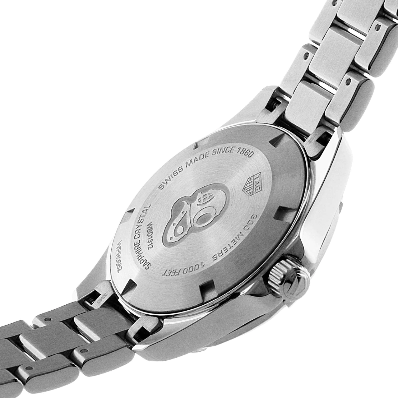 Buy Tag Heuer Aquaracer Blue Dial Silver Steel Strap Watch for Women - WBD1312.BA0740 in Pakistan