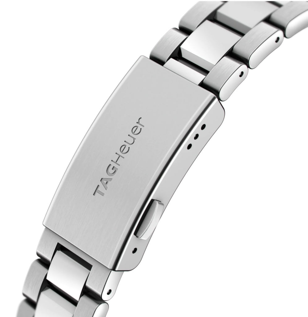 Buy Tag Heuer Aquaracer 35mm Blue Diamonds Dial Silver Steel Strap Watch for Women - WAY131N.BA0748 in Pakistan