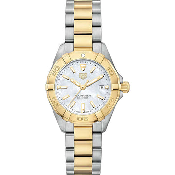 Buy Tag Heuer Aquaracer Mother of Pearl Dial Two Tone Steel Strap Watch for Women - WBD1420.BB0321 in Pakistan