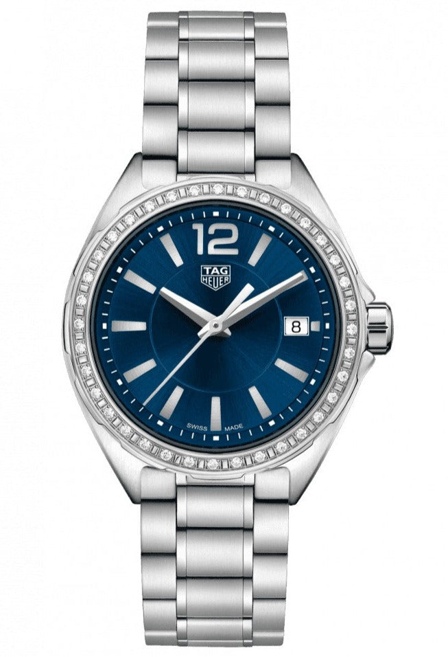Buy Tag Heuer Formula 1 Quartz Blue Dial with Diamonds Silver Steel Strap Watch for for Women - WBJ1316.BA0666 in Pakistan