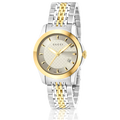 Buy Gucci G Timeless Mother of Pearl Dial Two Tone Steel Strap Watch for Women - YA126513 in Pakistan