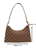 Buy SHEIN Letter Graphic Baguette Bag in Pakistan