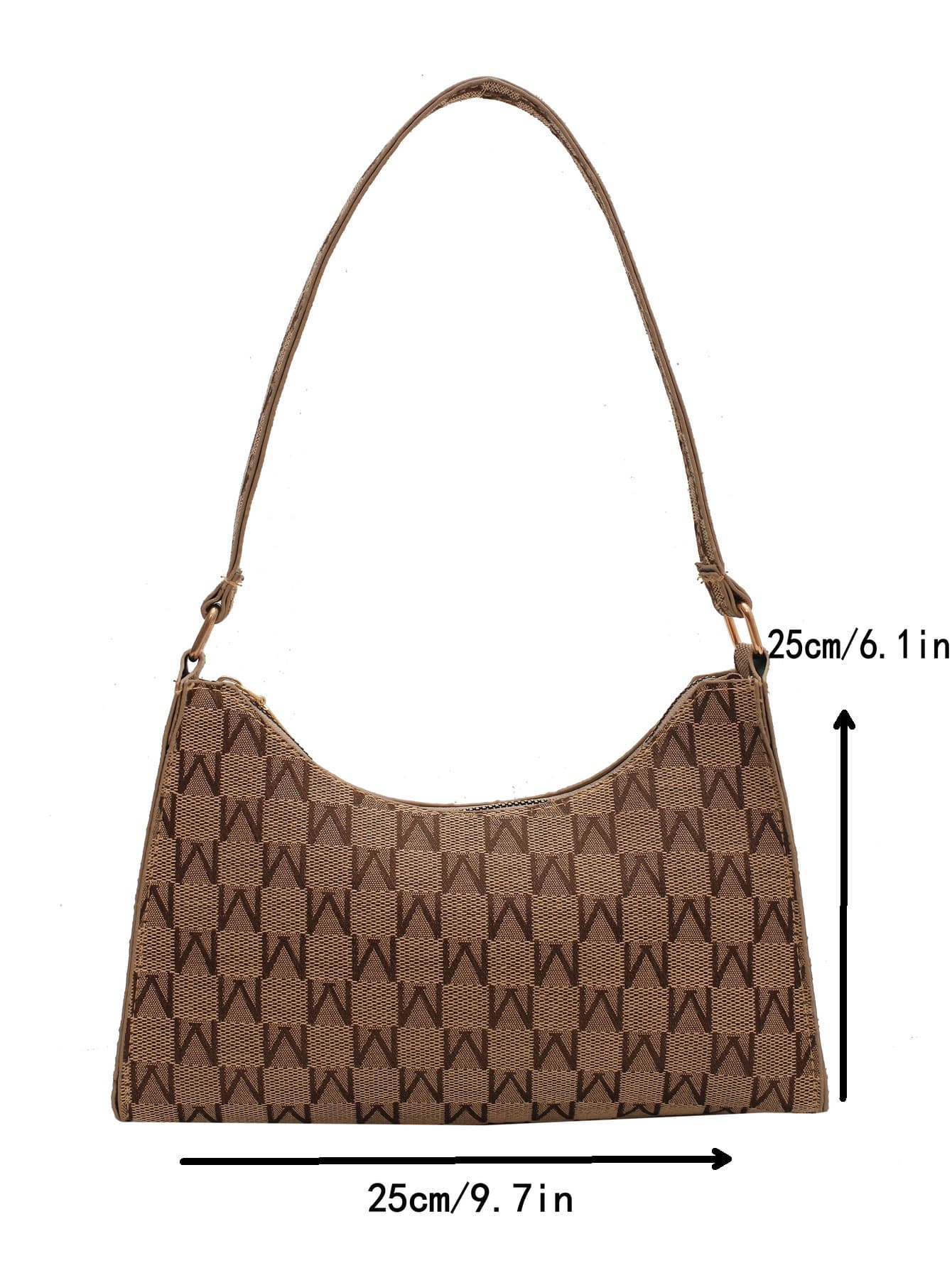 Buy SHEIN Letter Graphic Baguette Bag in Pakistan