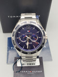 Buy Tommy Hilfiger Mens Quartz Stainless Steel Blue Dial 46mm Watch - 1791366 in Pakistan