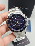 Buy Tommy Hilfiger Mens Quartz Stainless Steel Blue Dial 46mm Watch - 1791366 in Pakistan