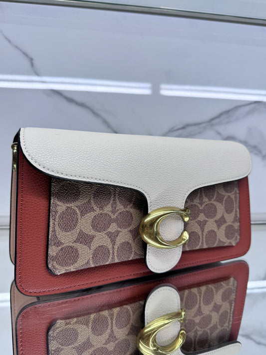 Buy Coach Tabby Monogram Shoulder Bag - Chalk Tan in Pakistan