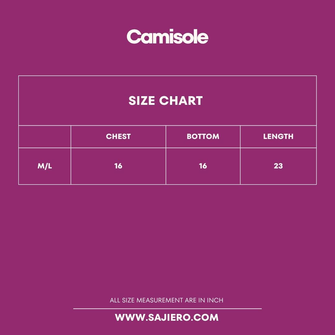 Buy Sajiero Camisole - Trim Tank in Pakistan
