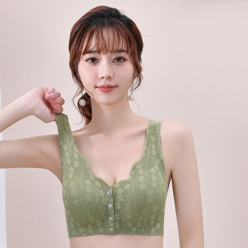 Buy Florea EasyLatch Front Button Lace Bra in Pakistan