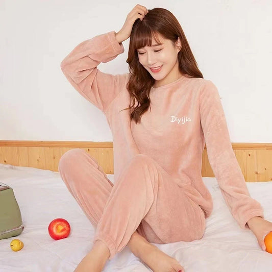 Buy Sajiero Bliss Fleece Pajama Suit in Pakistan