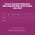 Buy Sajiero Tummy Control Postpartum Slimming Belt Belly Hook Shaper in Pakistan