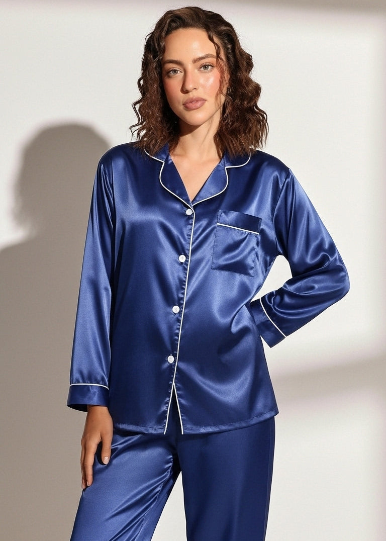 Buy Sajiero Milky 100% Silk Imported Pajama Suit in Pakistan