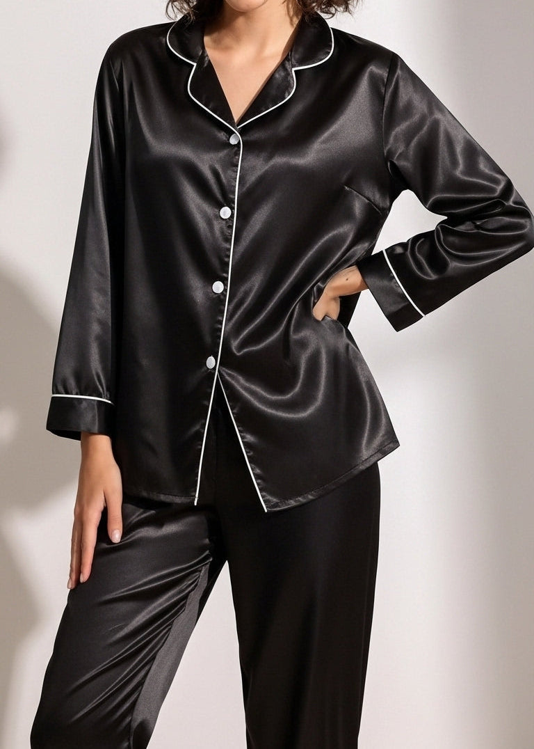 Buy Sajiero Milky 100% Silk Imported Pajama Suit in Pakistan