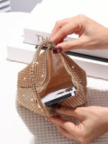 Buy SHEIN Women's Mini Diamond Sparkling Clutch Bag, Perfect For Wedding, Party, Dance, Birthday, Gift, Makeup Bag in Pakistan