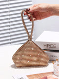 Buy SHEIN Women's Mini Diamond Sparkling Clutch Bag, Perfect For Wedding, Party, Dance, Birthday, Gift, Makeup Bag in Pakistan