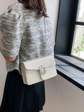 Buy SHEIN Women's One Shoulder Bag, White Small Square in Pakistan