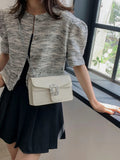 Buy SHEIN Women's One Shoulder Bag, White Small Square in Pakistan