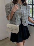 Buy SHEIN Women's One Shoulder Bag, White Small Square in Pakistan