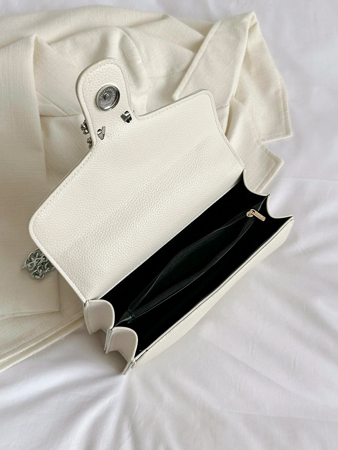 Buy SHEIN Women's One Shoulder Bag, White Small Square in Pakistan