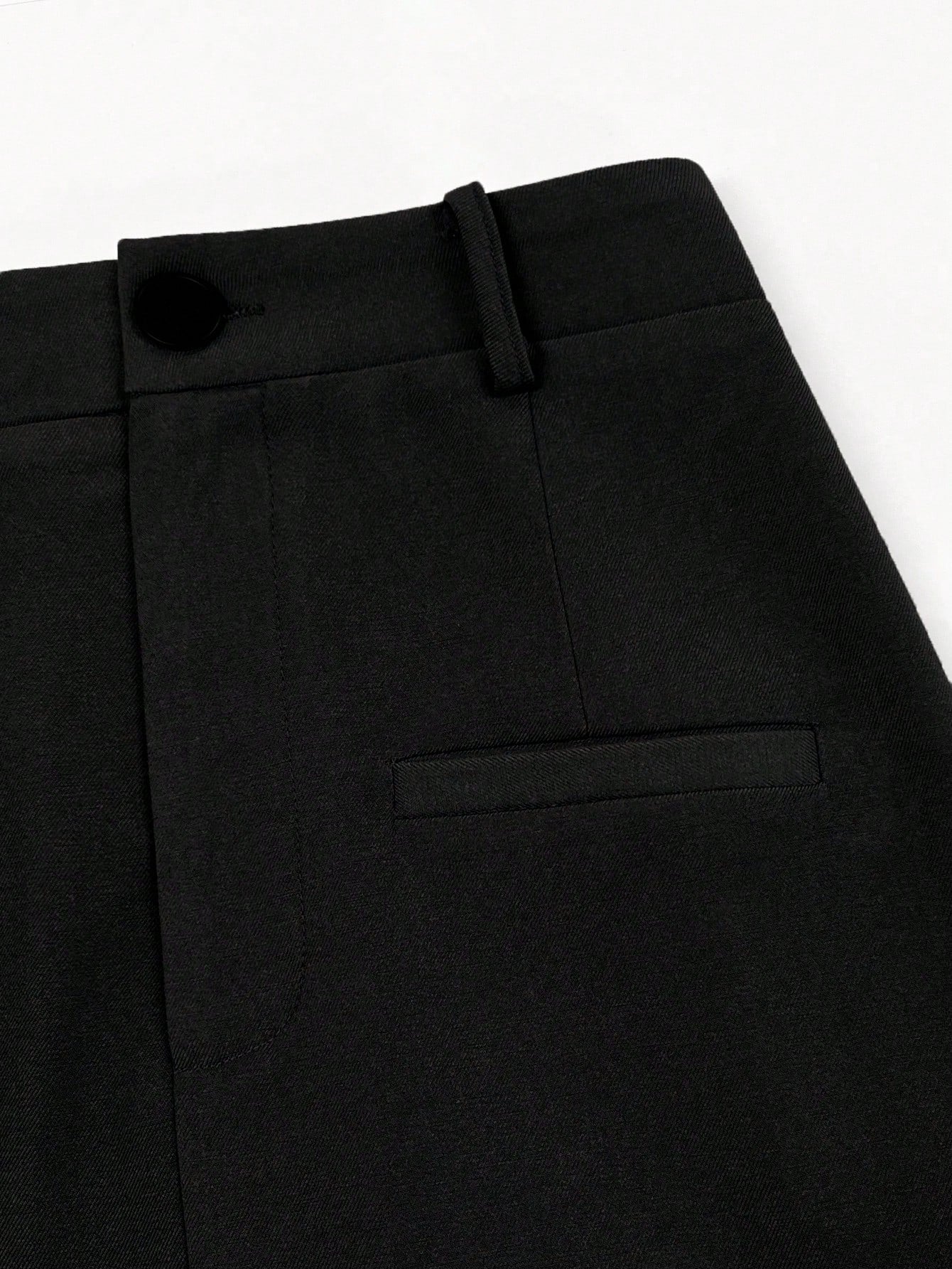 Buy SHEIN Women's Solid Color High Waist Side Slit Hem Maxi Casual Skirt in Pakistan