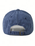 Buy SHEIN Y2k Style Embroidered Letter Design Los Angeles Washed Sunscreen Breathable Trendy Baseball Cap For Men And Women, Suitable For Daily Casual Wear Street in Pakistan