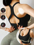 Buy SHEIN Yoga Sports Bra Wireless Gym Tops Underwear Cross Top Sports Tank Push Up Bras Hockproof Running Lingerie in Pakistan