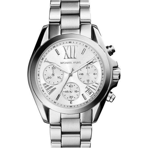 Buy Michael Kors Bradshaw Silver Dial Silver Steel Strap Watch for Men - MK5535 in Pakistan