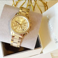 Buy Michael Kors Women's Ritz Chronograph Gold-tone Stainless Steel Watch - Mk6597 in Pakistan