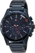 Buy Tommy Hilfiger Mason Blue Dial Blue Steel Strap Watch for Men - 1791789 in Pakistan