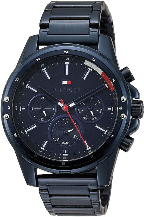 Buy Tommy Hilfiger Mason Blue Dial Blue Steel Strap Watch for Men - 1791789 in Pakistan