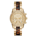 Buy Michael Kors Ritz Gold Dial Two Tone Steel Strap Watch for Women - MK6322 in Pakistan