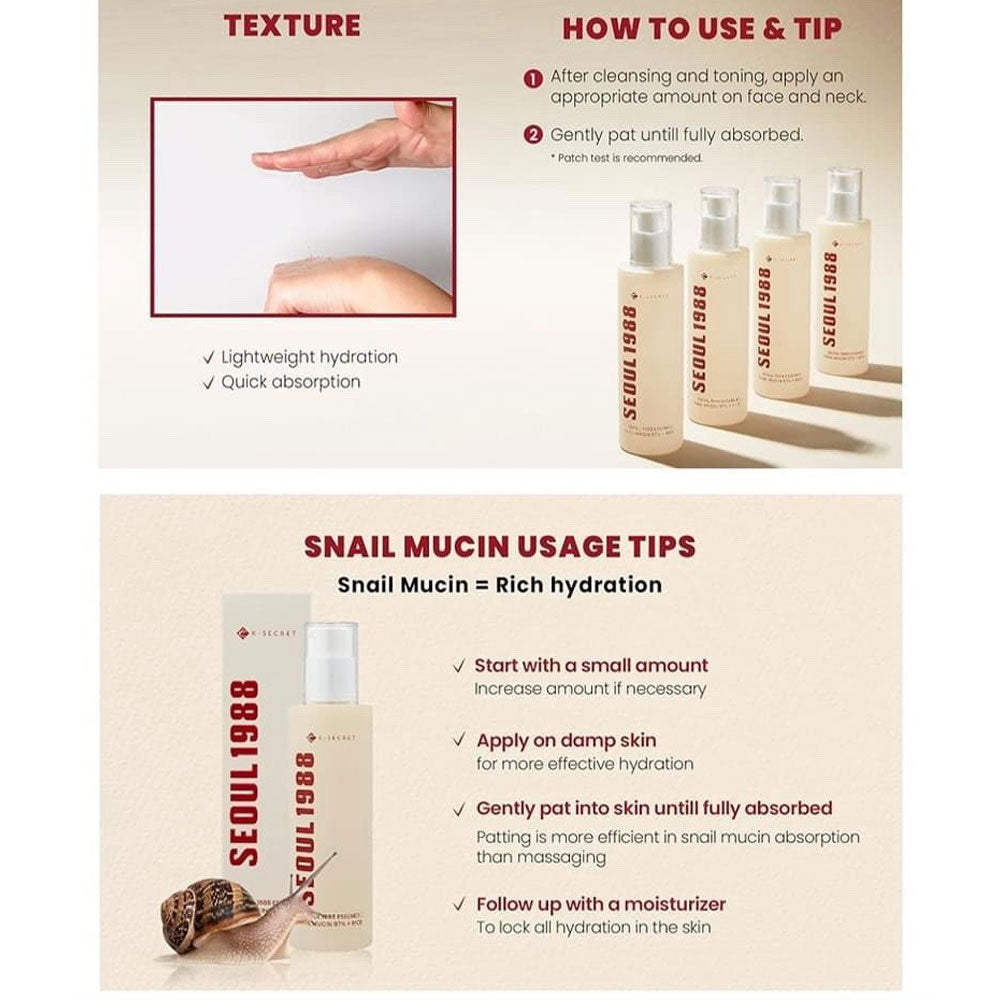 Buy K-Secret Seoul 1988 Serum Retinal Liposome 2% + Black Ginseng - 30ml in Pakistan