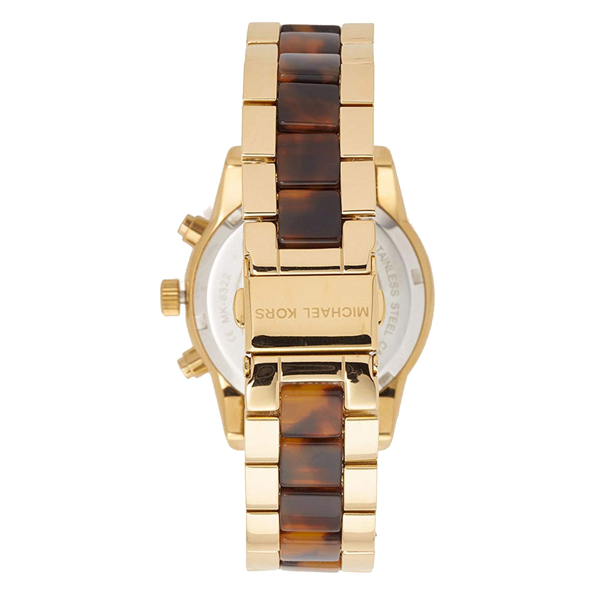 Buy Michael Kors Ritz Gold Dial Two Tone Steel Strap Watch for Women - MK6322 in Pakistan