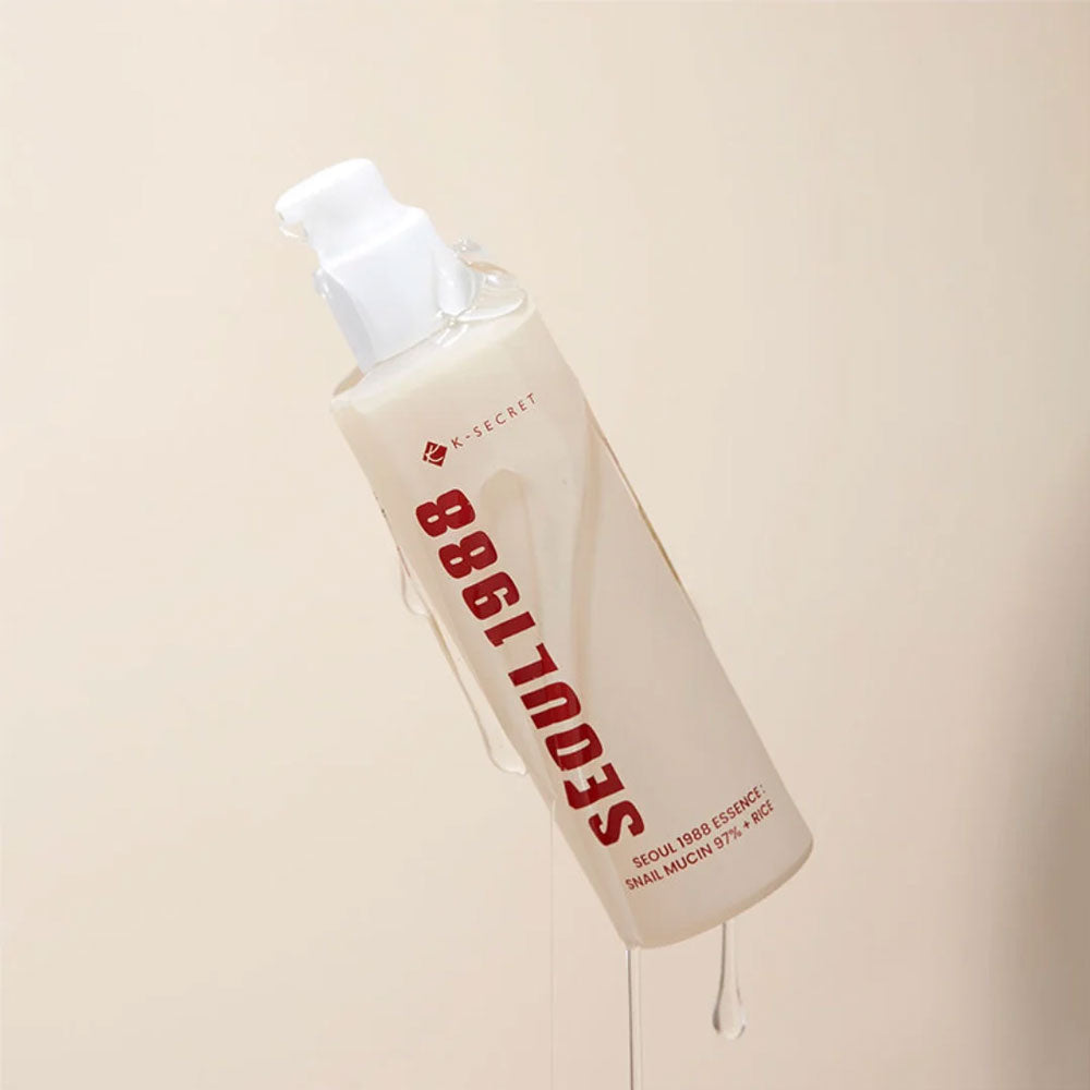 Buy K-SECRET SEOUL 1988 ESSENCE : SNAIL MUCIN 97% + RICE -100ml in Pakistan
