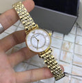 Buy Emporio Armani Classic Mother of Pearl Dial Gold Steel Strap Watch for Women - AR1907 in Pakistan