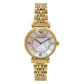 Buy Emporio Armani Classic Mother of Pearl Dial Gold Steel Strap Watch for Women - AR1907 in Pakistan
