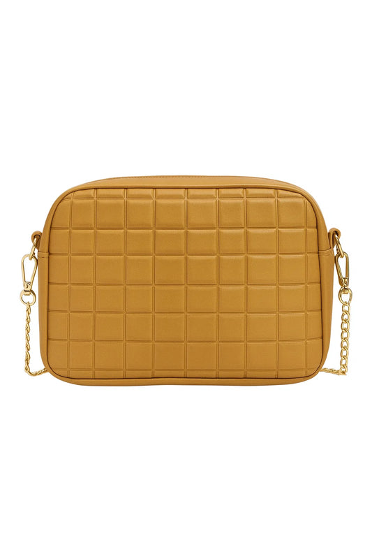 Buy Aura AHD Crossbody Bag - Amber Gold in Pakistan