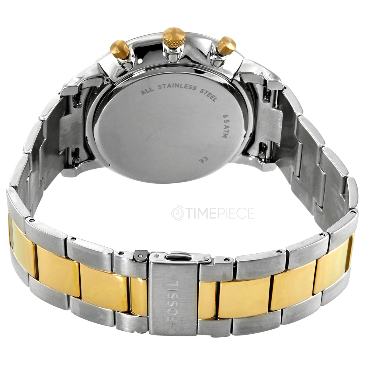 Buy Neutra Chronograph Blue Dial Two Tone Steel Strap Watch For Men in Pakistan