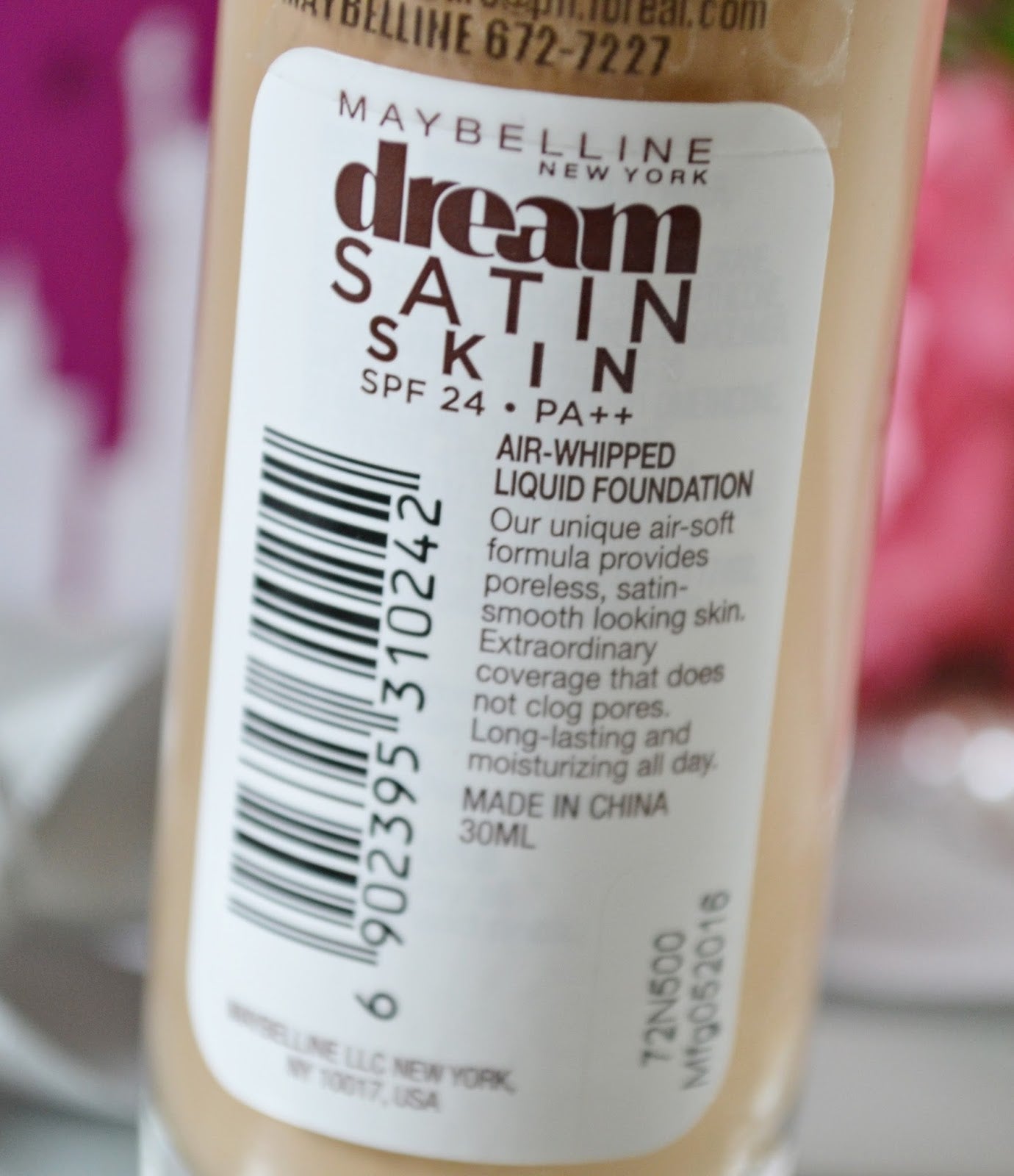 Buy Maybelline New York Dream Satin Skin Foundation - B3 Natural Beige in Pakistan