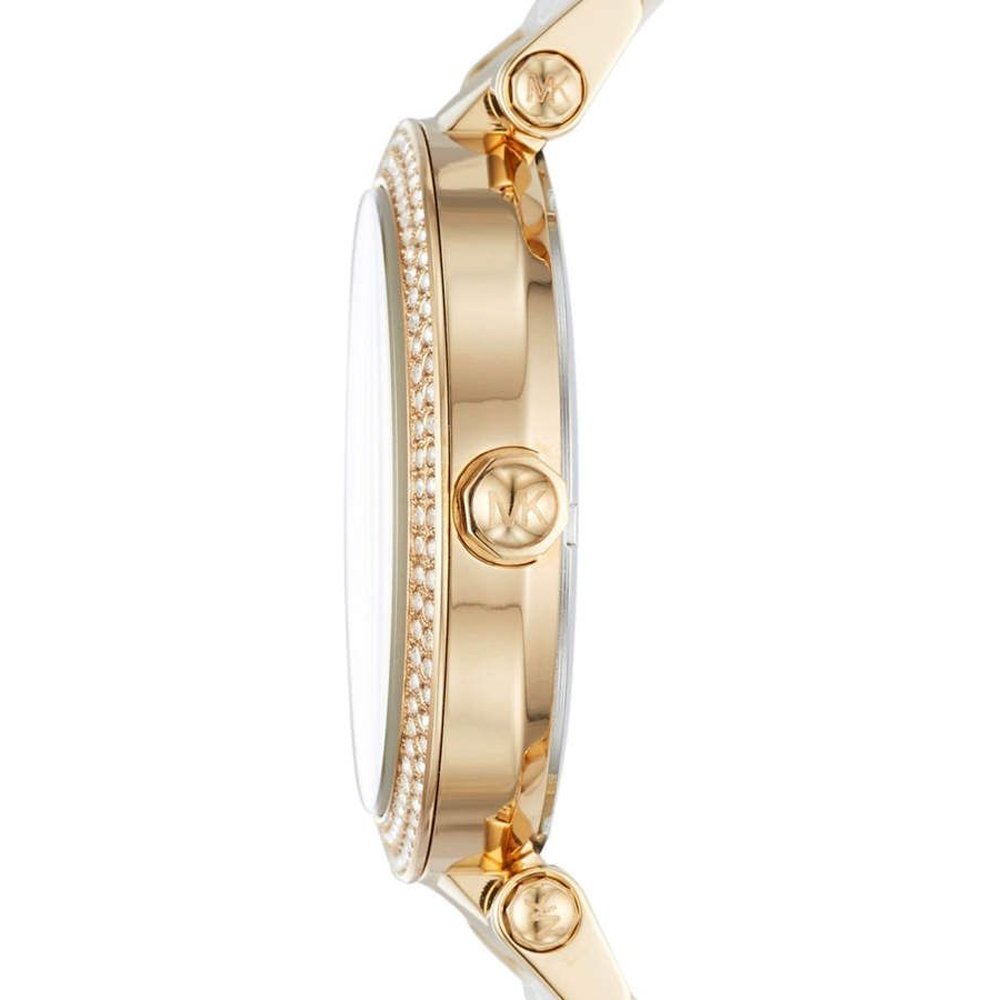 Buy Michael Kors Parker White Dial Two Tone Steel Strap Watch for Women - MK6400 in Pakistan