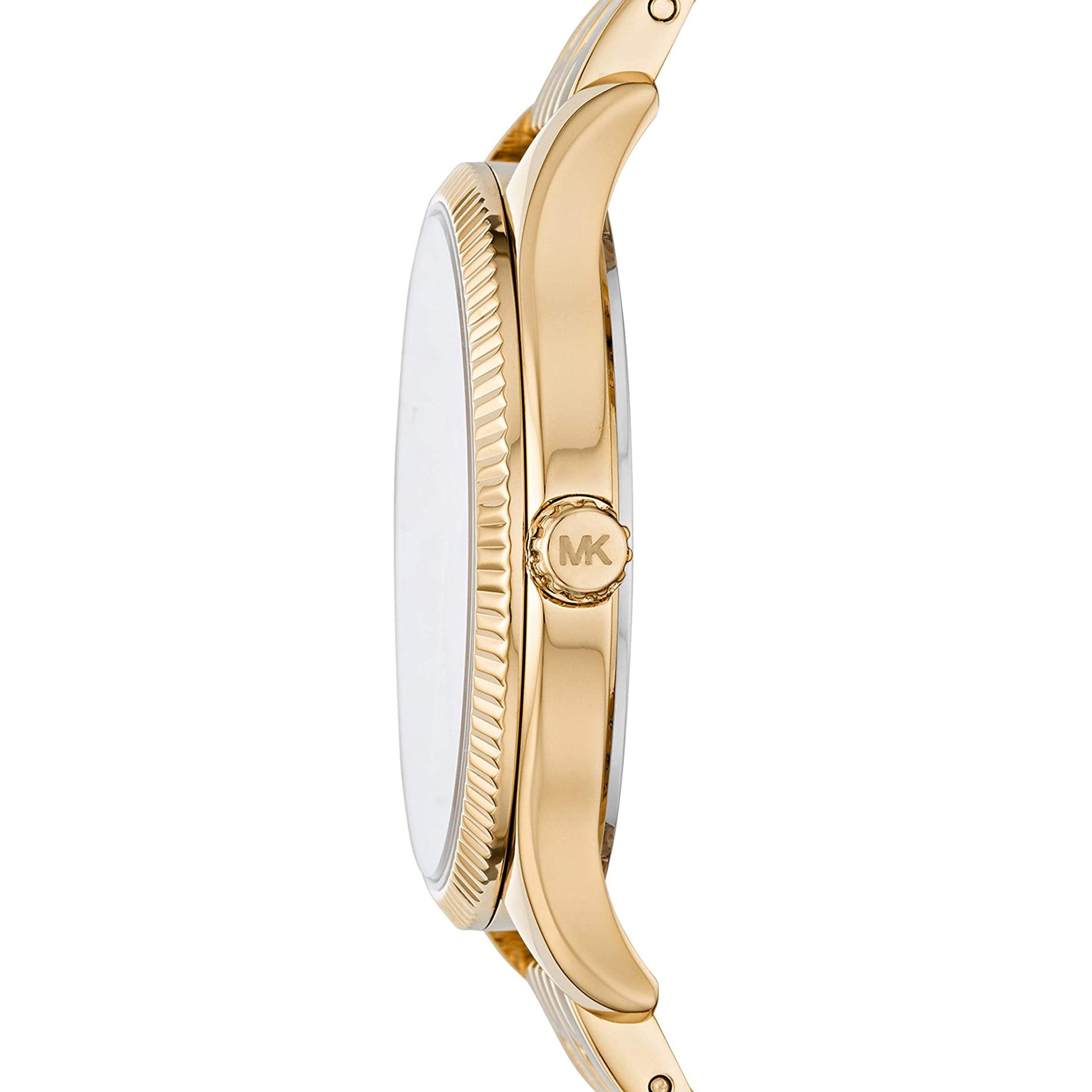 Buy Michael Kors Lexington Quartz Pink Dial Gold Steel Strap Ladies Watch - Mk6640 in Pakistan