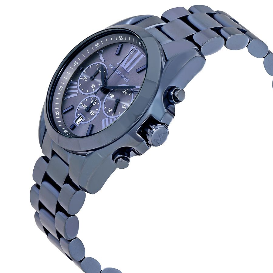 Buy Michael Kors Mens Chronograph Quartz Stainless Steel Blue Dial 42mm Watch - Mk6248 in Pakistan