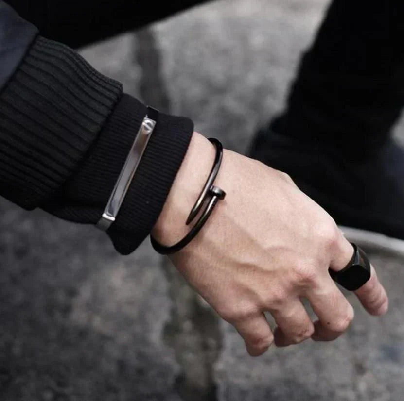 Buy Screw Nail Bangle Bracelet in Pakistan